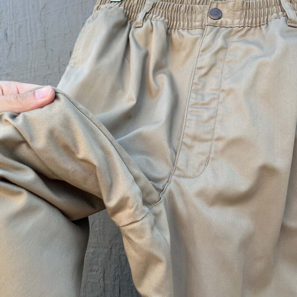 Vintage Haband Ice House Flannel Lined Slacks - Picture 3 of 6